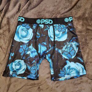 PSD Mens Blue Floral Butterflies Underwear Size XX Large NWOT